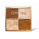 Paleta De Contorno E Iluminador Femme Paris FR615