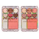 Paleta De Sombra Blush e Iluminador Femme Paris FR639