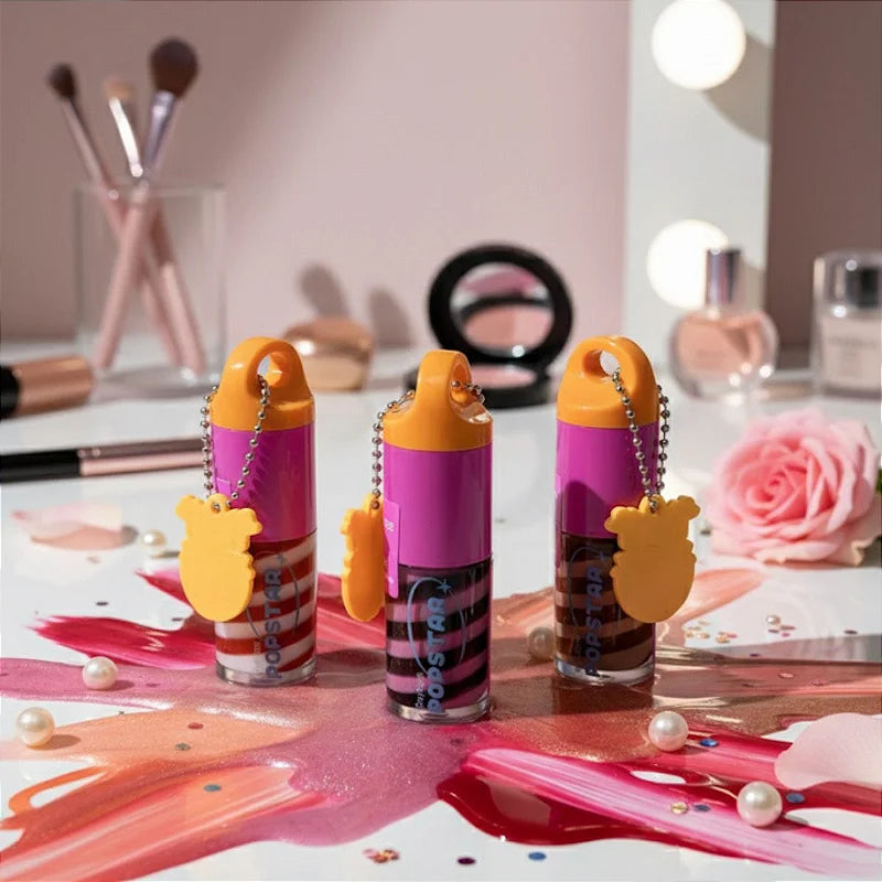 Gloss Labial Party Time Popstar G2 Ruby Rose HB-L6406 - Box c/ 36 unid