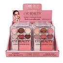 Paleta De Sombra Blush e Iluminador Femme Paris FR639 - Box c/ 12unid