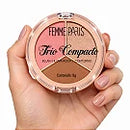 Paleta de Blush Contorno e Iluminador 3 em 1 Femme Paris FR198 - Box 24unid