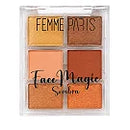 Paleta De Sombra Face Magic Femme Paris FR903 - Box c/ 24unid Cód: FR-PS903BX