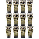 Gel Facial Esfoliante Carvão Ativado Luk - Kit c/ 12unid