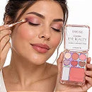 Paleta De Sombra Blush e Iluminador Femme Paris FR639 - Box c/ 12unid